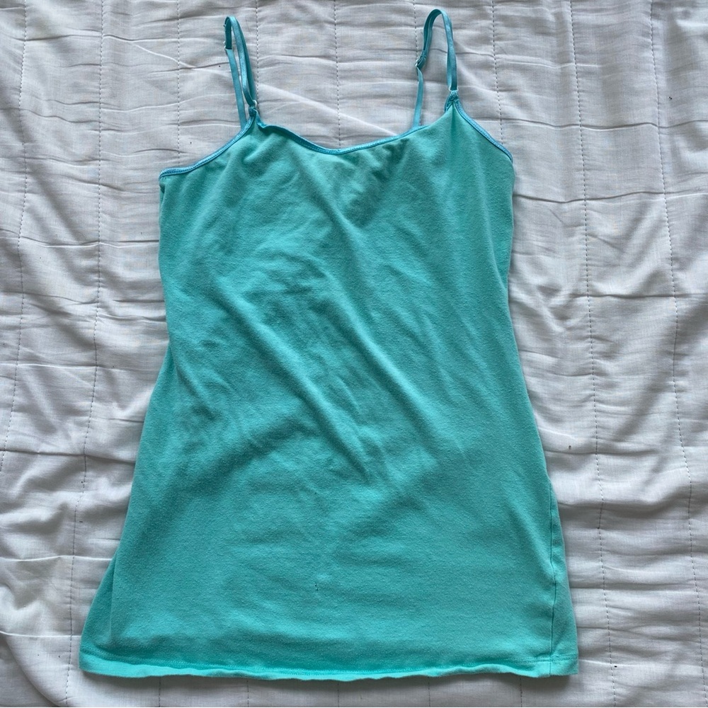 Zenana Outfitters Teal Spaghetti Strap Cami